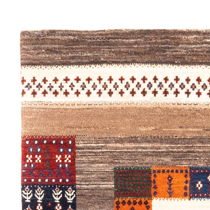 Gabbeh Tæppe - Loribaft Persisk - Royal - 147 x 103 cm - flerfarvet