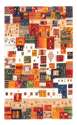 Gabbeh Tæppe - Loribaft Persisk - Royal - 151 x 95 cm - flerfarvet