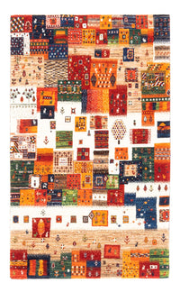 Gabbeh Tæppe - Loribaft Persisk - Royal - 151 x 95 cm - flerfarvet