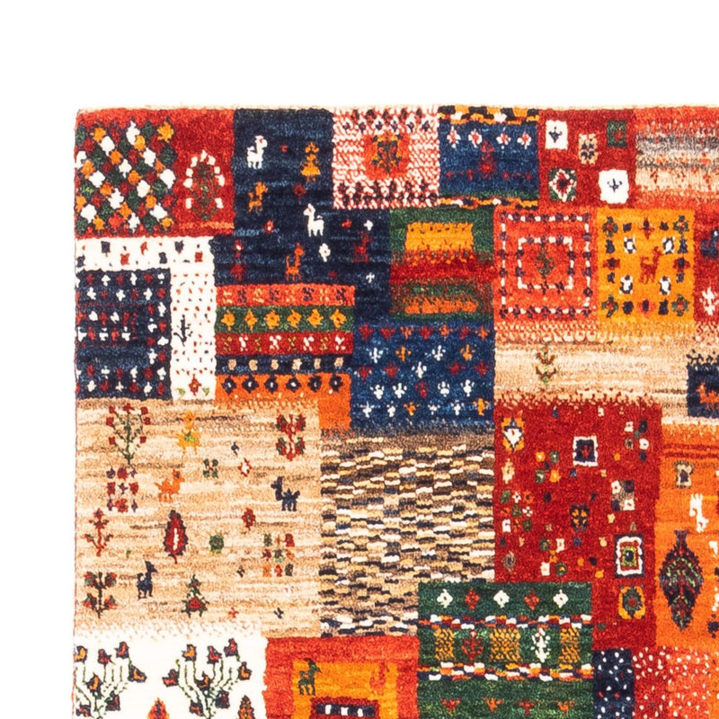 Gabbeh Tæppe - Loribaft Persisk - Royal - 151 x 95 cm - flerfarvet