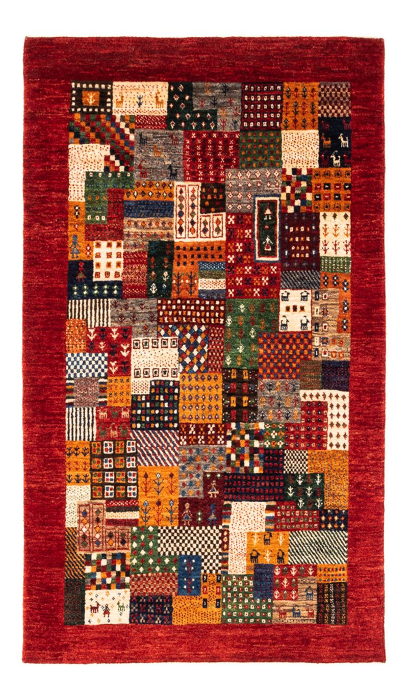 Gabbeh Tæppe - Loribaft Persisk - Royal - 145 x 90 cm - flerfarvet