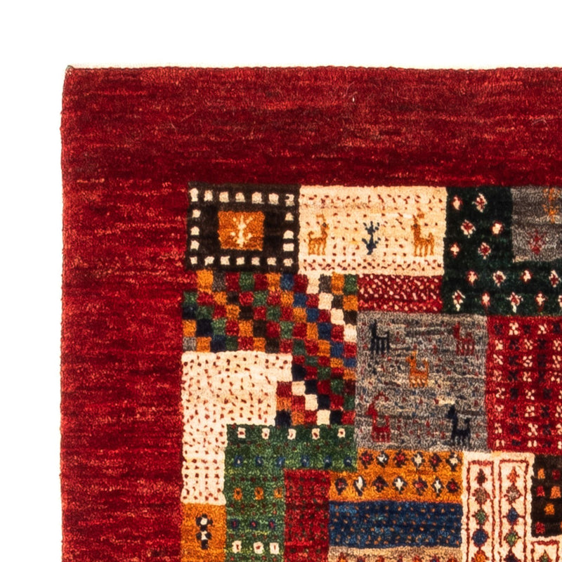 Gabbeh Tæppe - Loribaft Persisk - Royal - 145 x 90 cm - flerfarvet