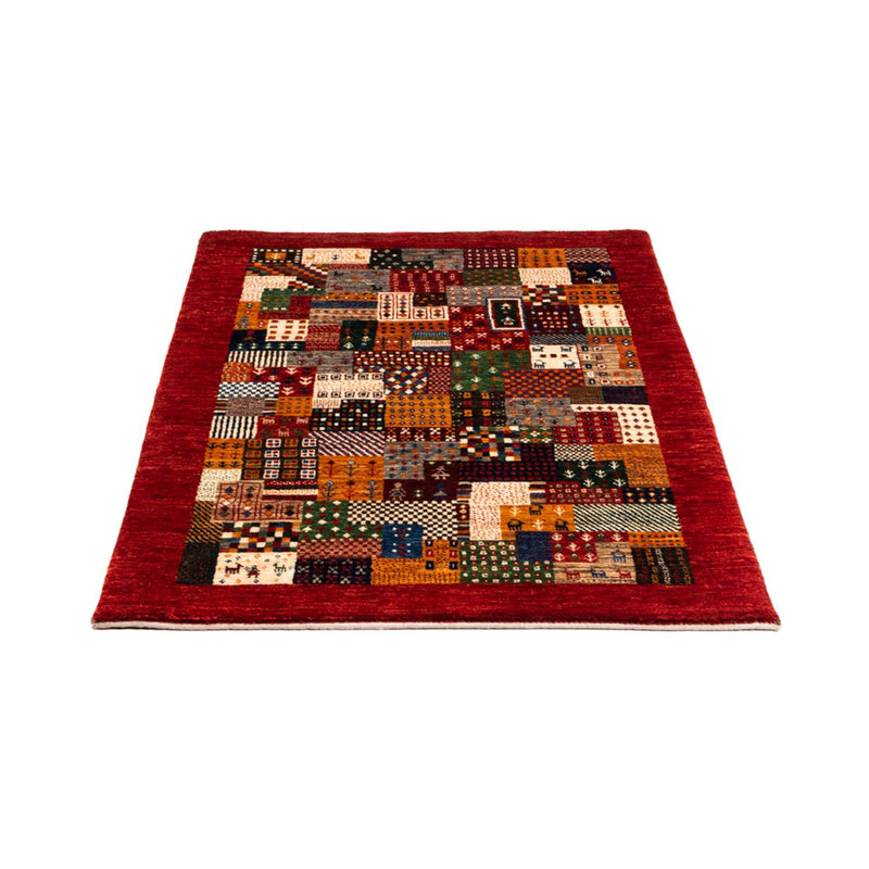 Gabbeh Tæppe - Loribaft Persisk - Royal - 145 x 90 cm - flerfarvet