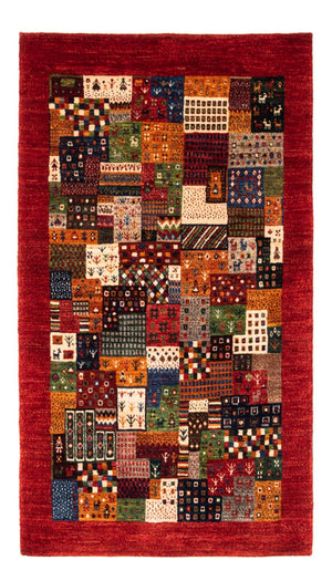 Gabbeh Tæppe - Loribaft Persisk - Royal - 142 x 88 cm - flerfarvet