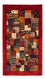 Gabbeh Tæppe - Loribaft Persisk - Royal - 142 x 88 cm - flerfarvet