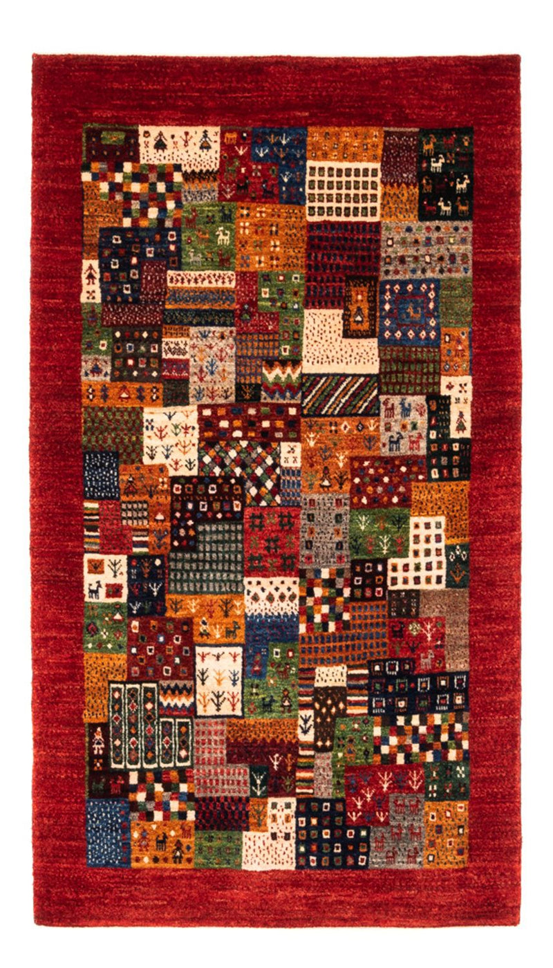 Gabbeh Tæppe - Loribaft Persisk - Royal - 142 x 88 cm - flerfarvet