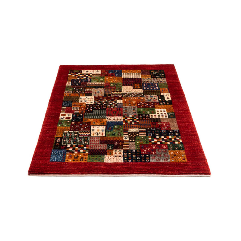 Gabbeh Tæppe - Loribaft Persisk - Royal - 142 x 88 cm - flerfarvet