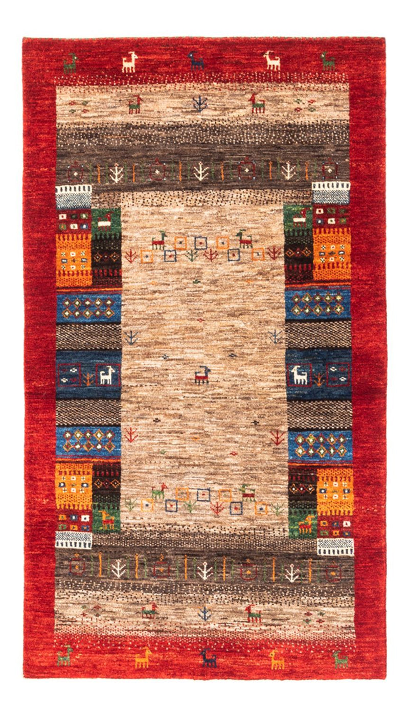 Gabbeh Tæppe - Loribaft Persisk - Royal - 147 x 86 cm - flerfarvet