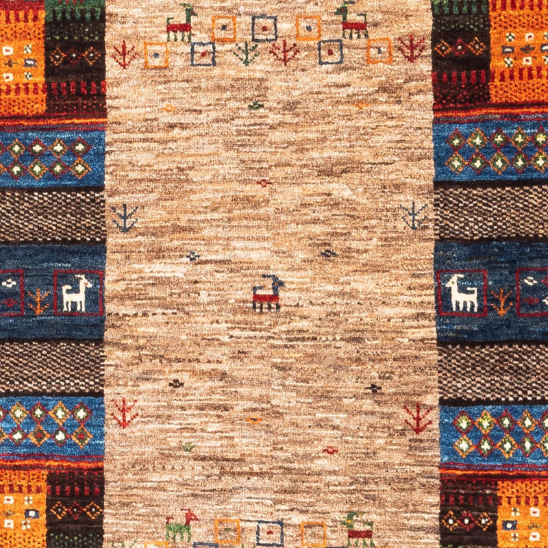 Gabbeh Tæppe - Loribaft Persisk - Royal - 147 x 86 cm - flerfarvet