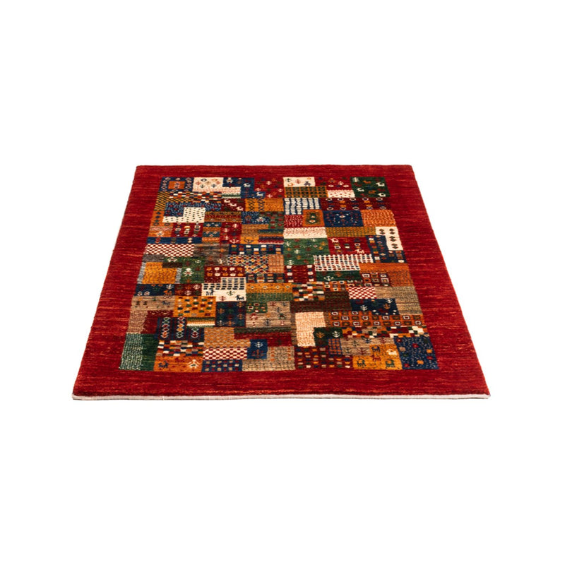Gabbeh Tæppe - Loribaft Persisk - Royal - 134 x 90 cm - flerfarvet