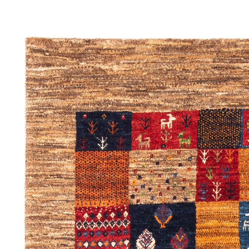 Gabbeh Tæppe - Loribaft Persisk - Royal - 148 x 100 cm - flerfarvet