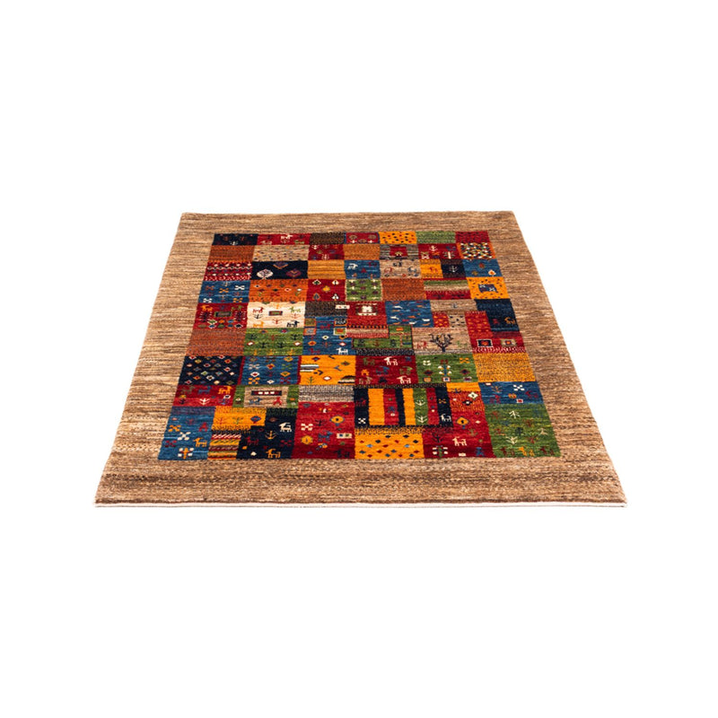 Gabbeh Tæppe - Loribaft Persisk - Royal - 148 x 100 cm - flerfarvet