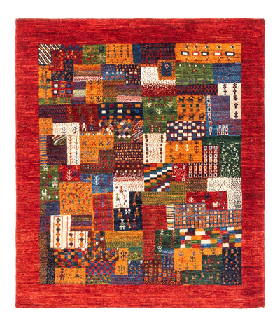 Loribaft Tæppe 110x123cm - Perserteppich Wollteppich