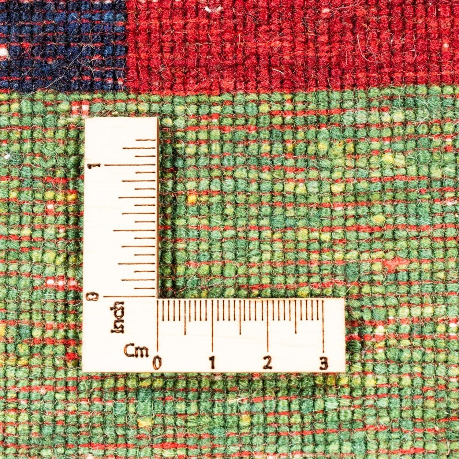 Gabbeh Tæppe - Loribaft Persisk - Royal firkantet  - 129 x 120 cm - flerfarvet
