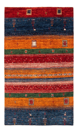 Gabbeh Tæppe - Loribaft Persisk - Royal - 135 x 85 cm - flerfarvet