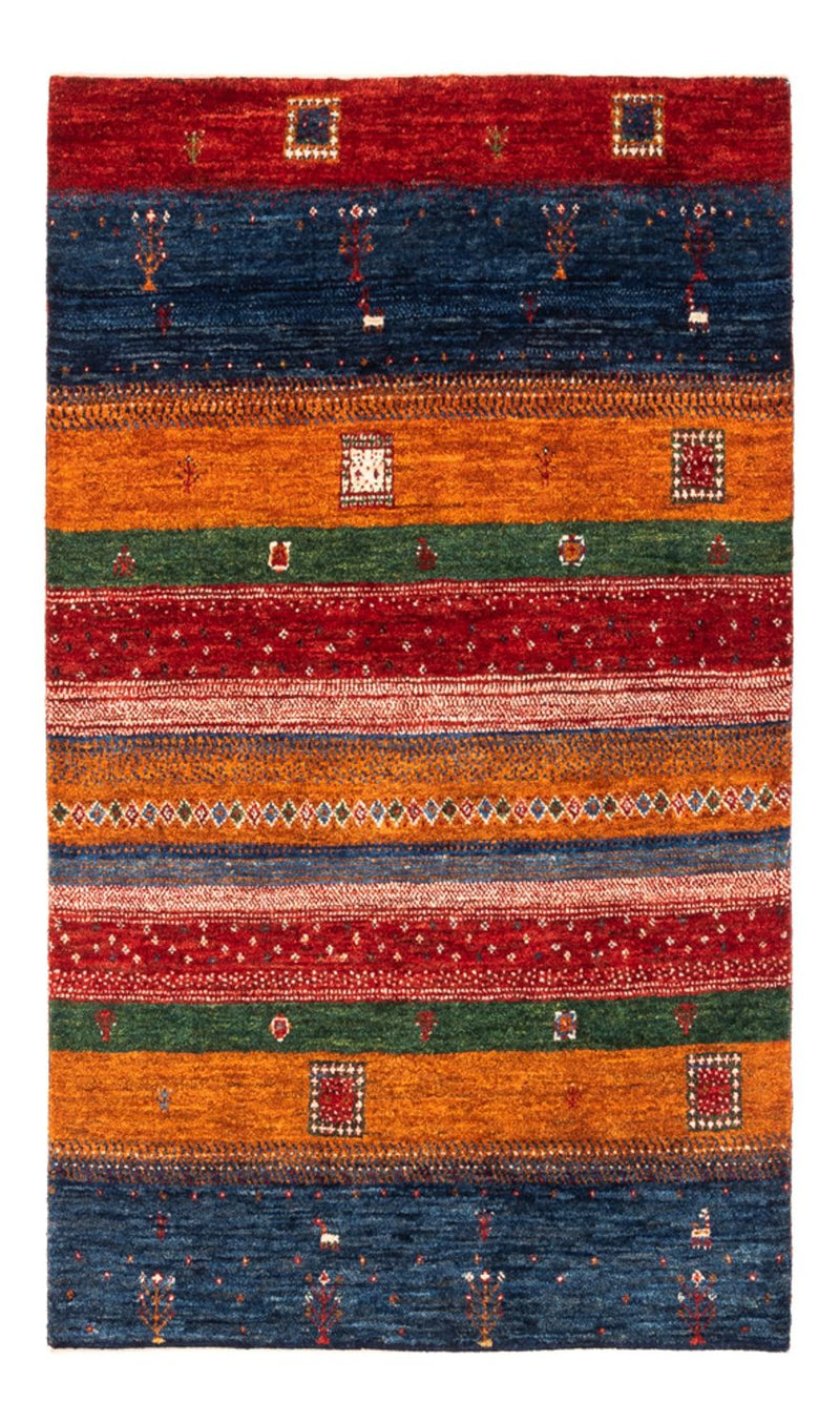 Gabbeh Tæppe - Loribaft Persisk - Royal - 135 x 85 cm - flerfarvet
