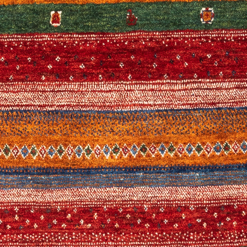 Gabbeh Tæppe - Loribaft Persisk - Royal - 135 x 85 cm - flerfarvet