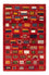 Gabbeh Tæppe - Loribaft Persisk - Royal - 126 x 84 cm - flerfarvet