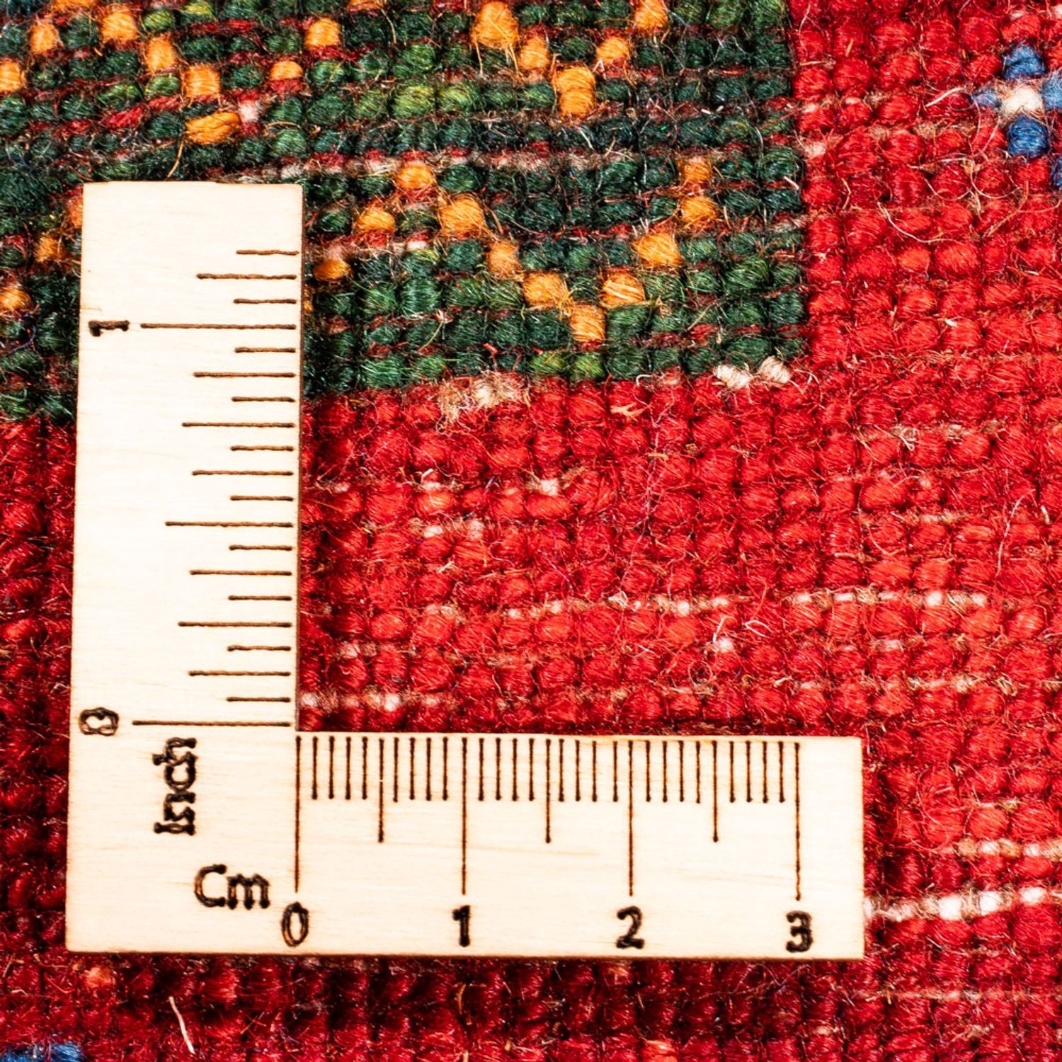 Gabbeh Tæppe - Loribaft Persisk - Royal - 126 x 84 cm - flerfarvet