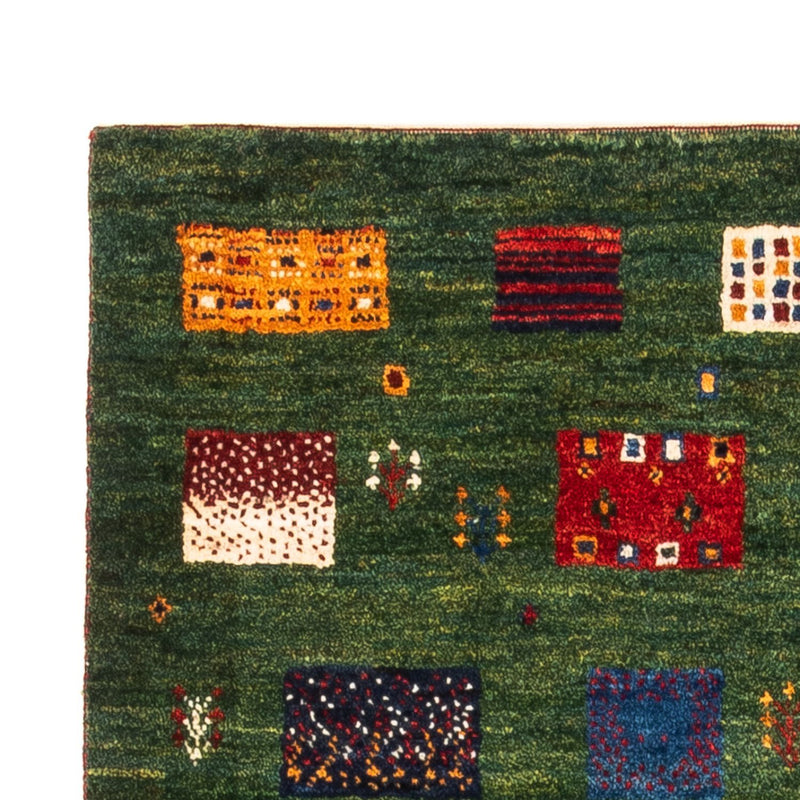 Gabbeh Tæppe - Loribaft Persisk - Royal - 129 x 88 cm - flerfarvet