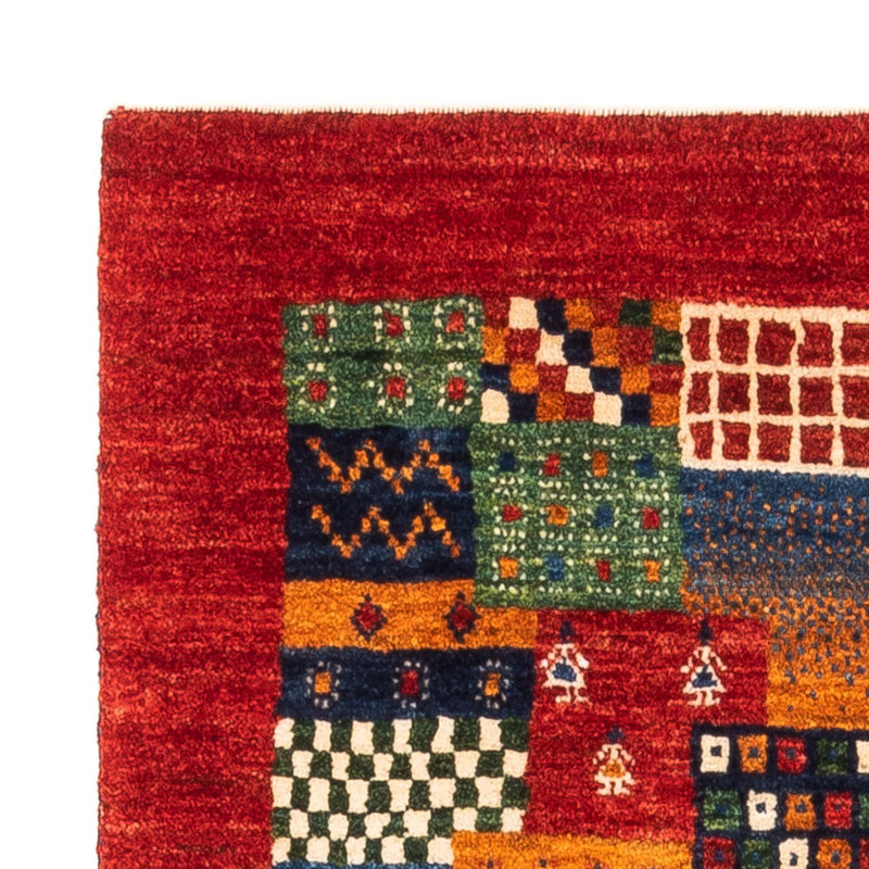 Gabbeh Tæppe - Loribaft Persisk - Royal - 125 x 80 cm - flerfarvet