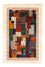 Gabbeh Tæppe - Loribaft Persisk - Royal - 125 x 82 cm - flerfarvet