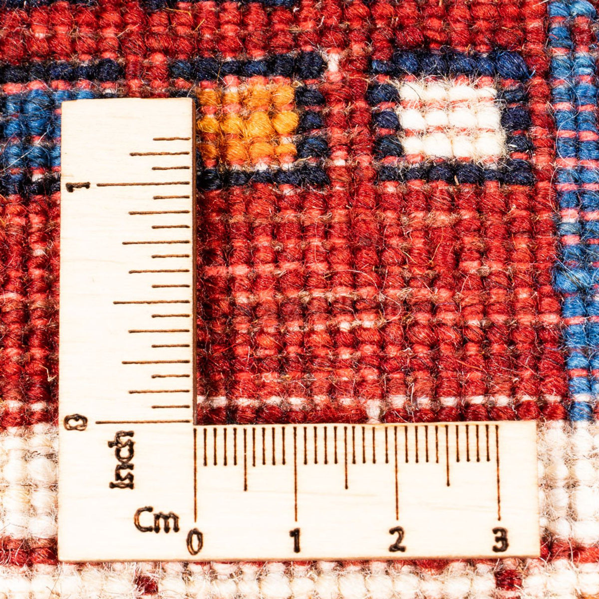 Gabbeh Tæppe - Loribaft Persisk - Royal - 125 x 82 cm - flerfarvet