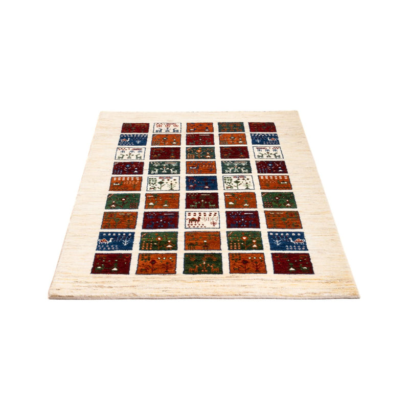 Gabbeh Tæppe - Loribaft Persisk - Royal - 132 x 84 cm - flerfarvet
