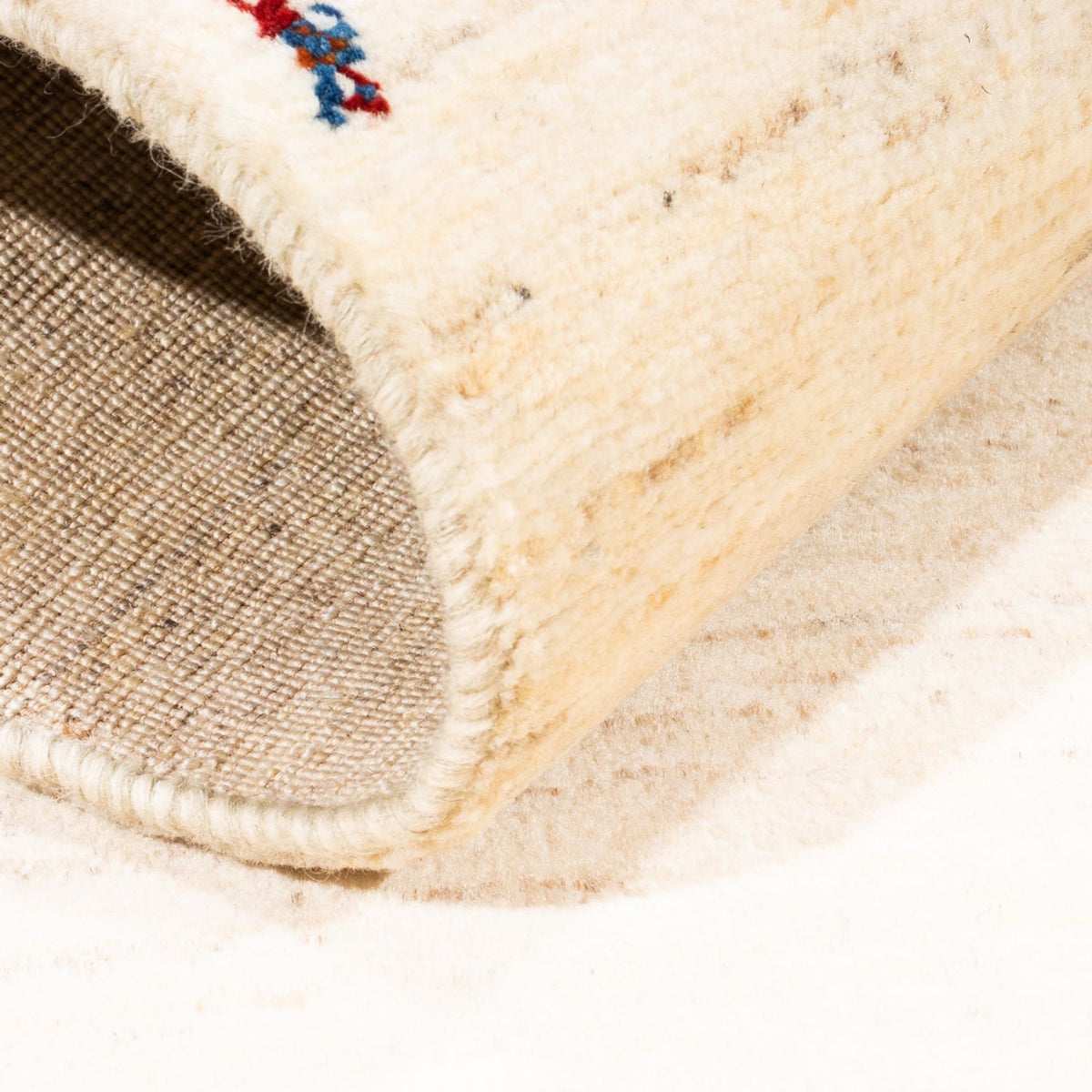 Gabbeh Tæppe - Loribaft Persisk - Royal - 128 x 84 cm - flerfarvet