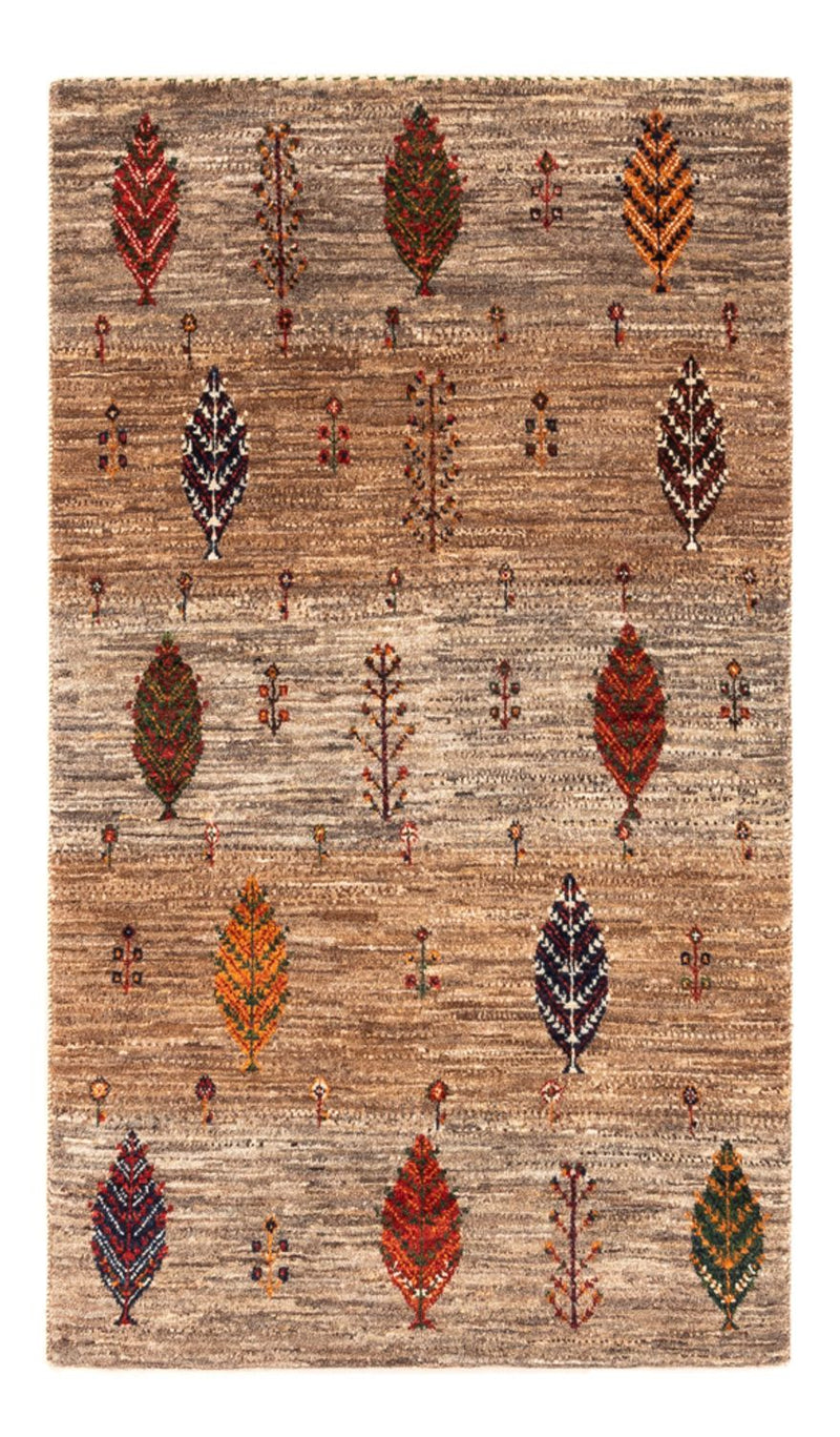Gabbeh Tæppe - Loribaft Persisk - Royal - 133 x 83 cm - grå