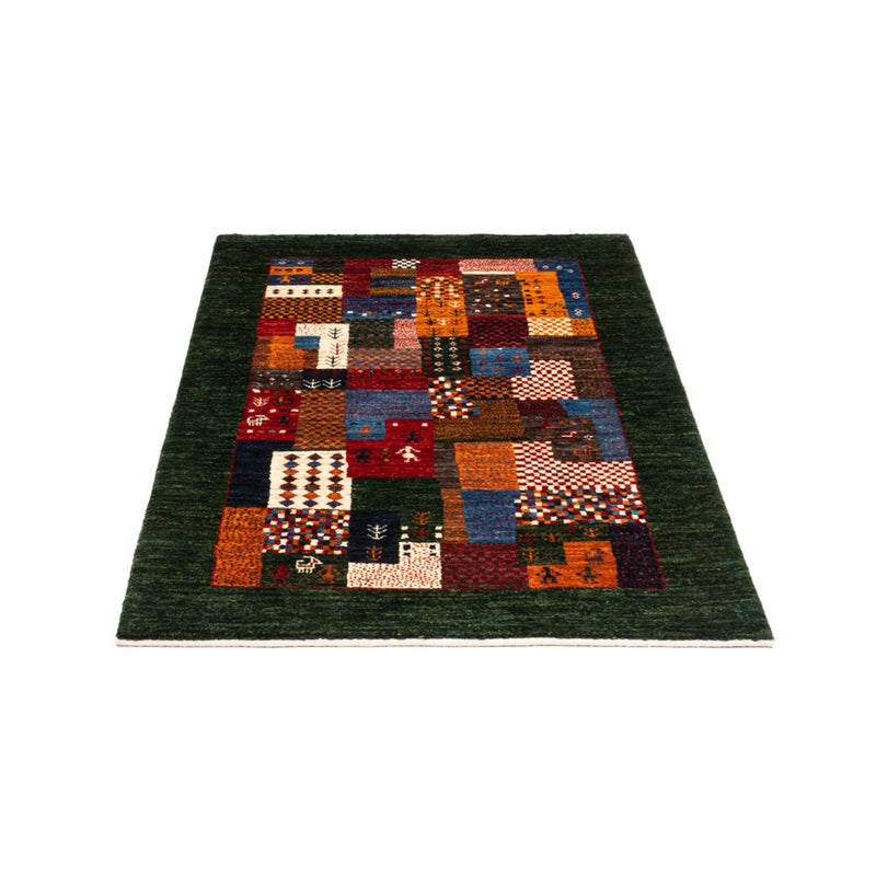 Gabbeh Tæppe - Loribaft Persisk - Royal - 135 x 83 cm - flerfarvet