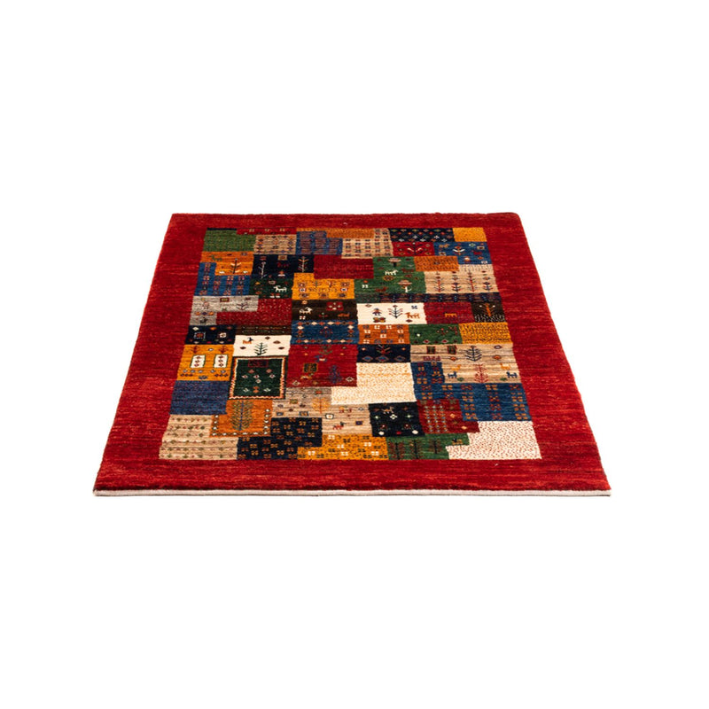 Gabbeh Tæppe - Loribaft Persisk - Royal - 125 x 84 cm - flerfarvet