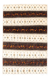 Loribaft Tæppe 83x127cm - Perserteppich Wollteppich - Rektangulær / Flerfarvet / 83 x 127 cm Rektangulær