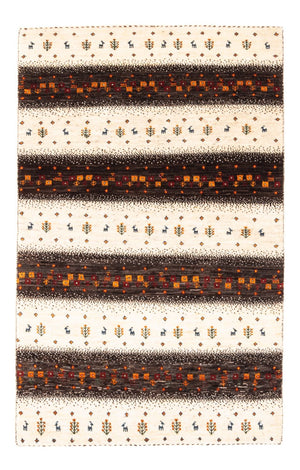 Gabbeh Tæppe - Loribaft Persisk - Royal - 127 x 83 cm - flerfarvet