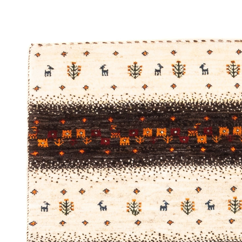 Gabbeh Tæppe - Loribaft Persisk - Royal - 127 x 83 cm - flerfarvet