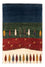 Gabbeh Tæppe - Loribaft Persisk - Royal - 122 x 83 cm - flerfarvet