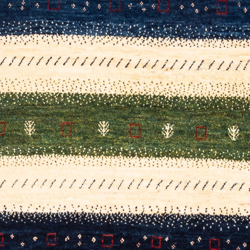 Gabbeh Tæppe - Loribaft Persisk - Royal - 140 x 85 cm - flerfarvet