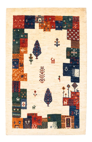 Gabbeh Tæppe - Loribaft Persisk - Royal - 130 x 85 cm - flerfarvet