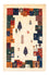 Gabbeh Tæppe - Loribaft Persisk - Royal - 130 x 85 cm - flerfarvet