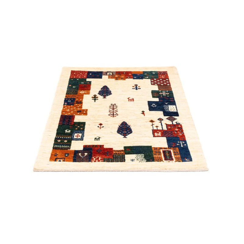 Gabbeh Tæppe - Loribaft Persisk - Royal - 130 x 85 cm - flerfarvet