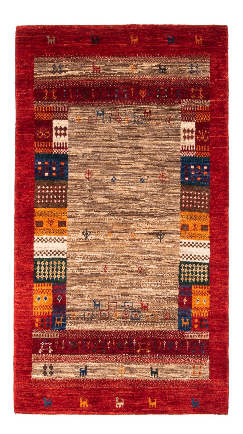 Gabbeh Tæppe - Loribaft Persisk - Royal - 140 x 83 cm - flerfarvet