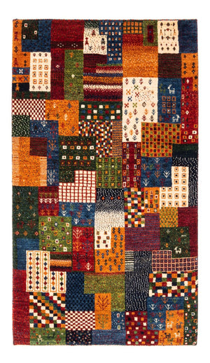 Gabbeh Tæppe - Loribaft Persisk - Royal - 137 x 85 cm - flerfarvet
