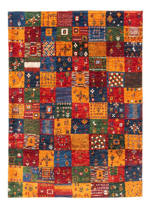 Gabbeh Tæppe - Loribaft Persisk - Royal - 119 x 85 cm - flerfarvet