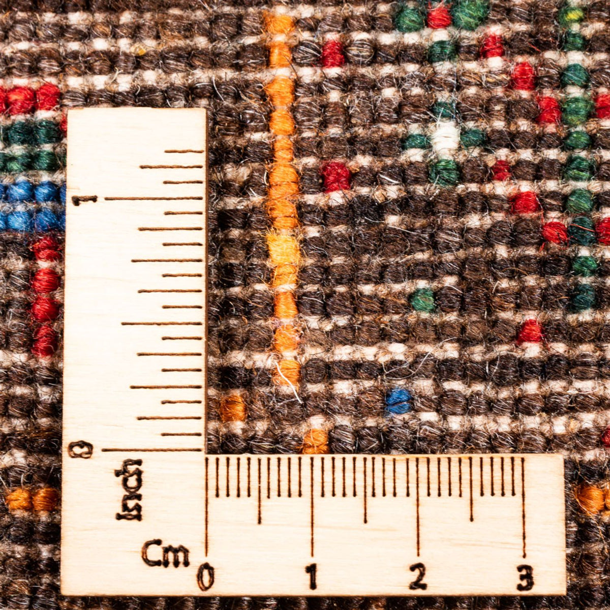 Gabbeh Tæppe - Loribaft Persisk - Royal - 124 x 85 cm - flerfarvet