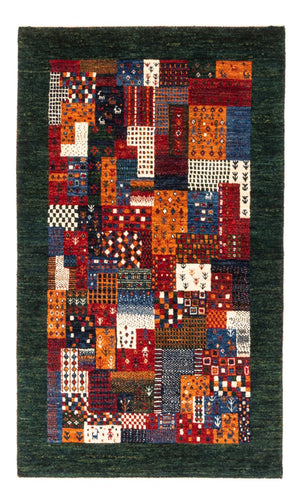 Gabbeh Tæppe - Loribaft Persisk - Royal - 133 x 83 cm - flerfarvet
