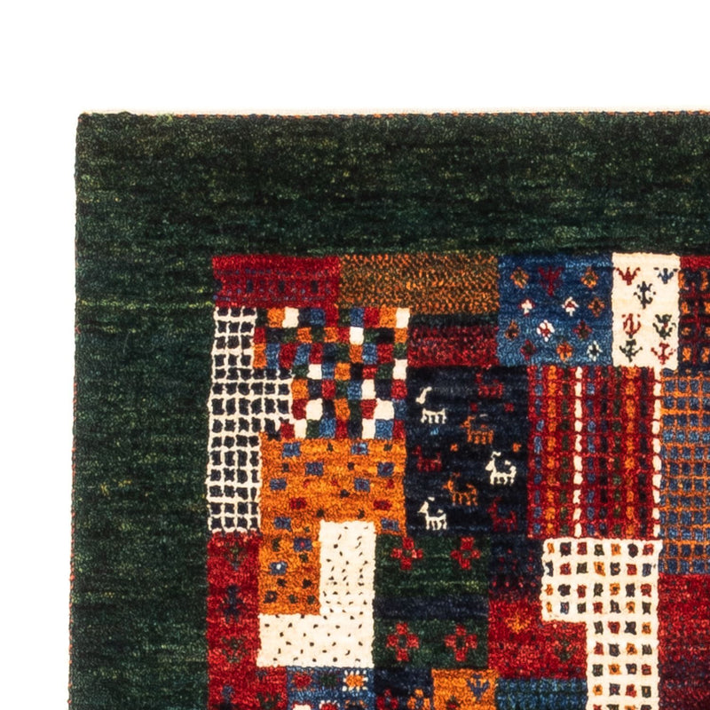 Gabbeh Tæppe - Loribaft Persisk - Royal - 133 x 83 cm - flerfarvet