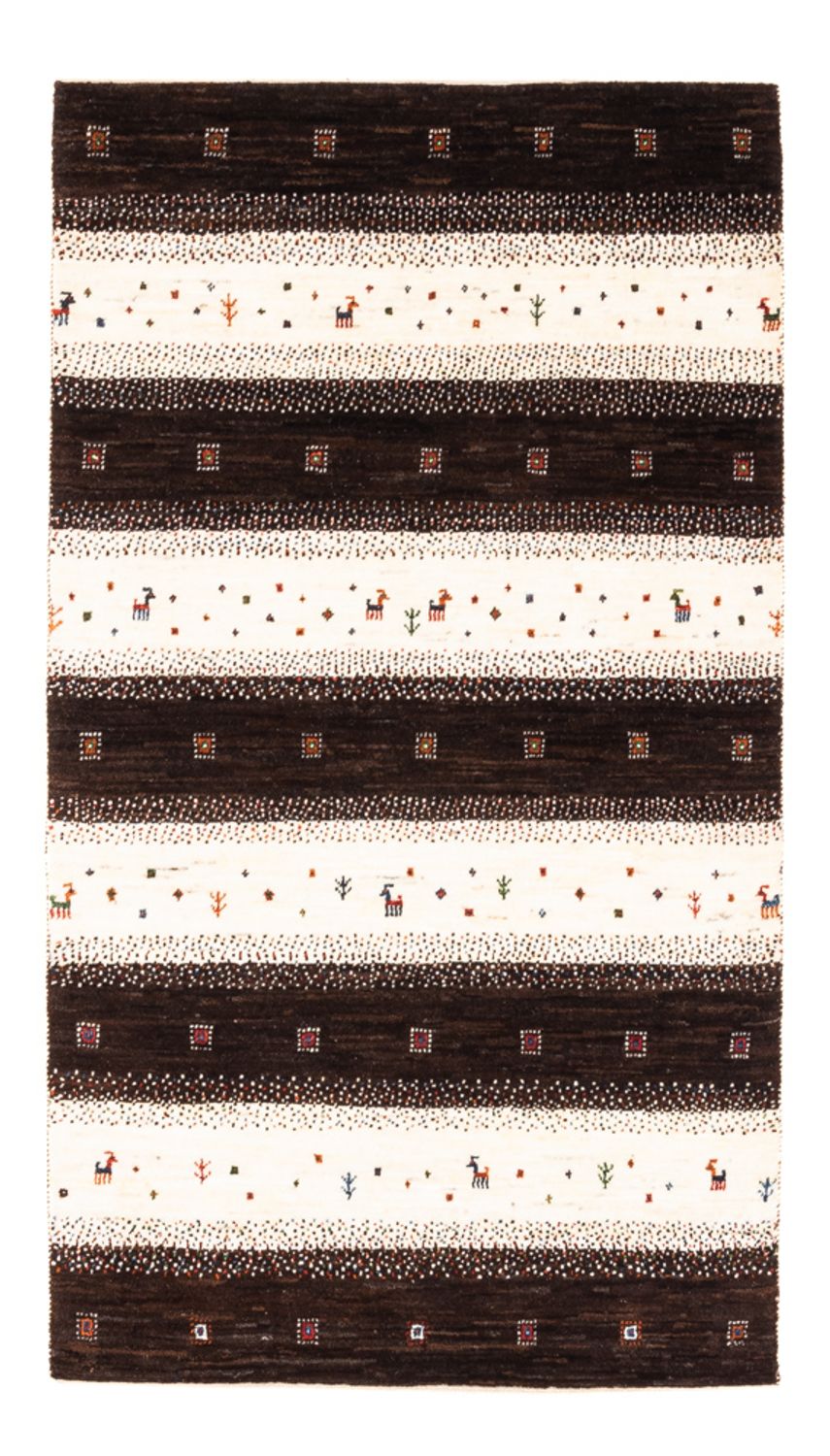 Gabbeh Tæppe - Loribaft Persisk - Royal - 136 x 84 cm - flerfarvet