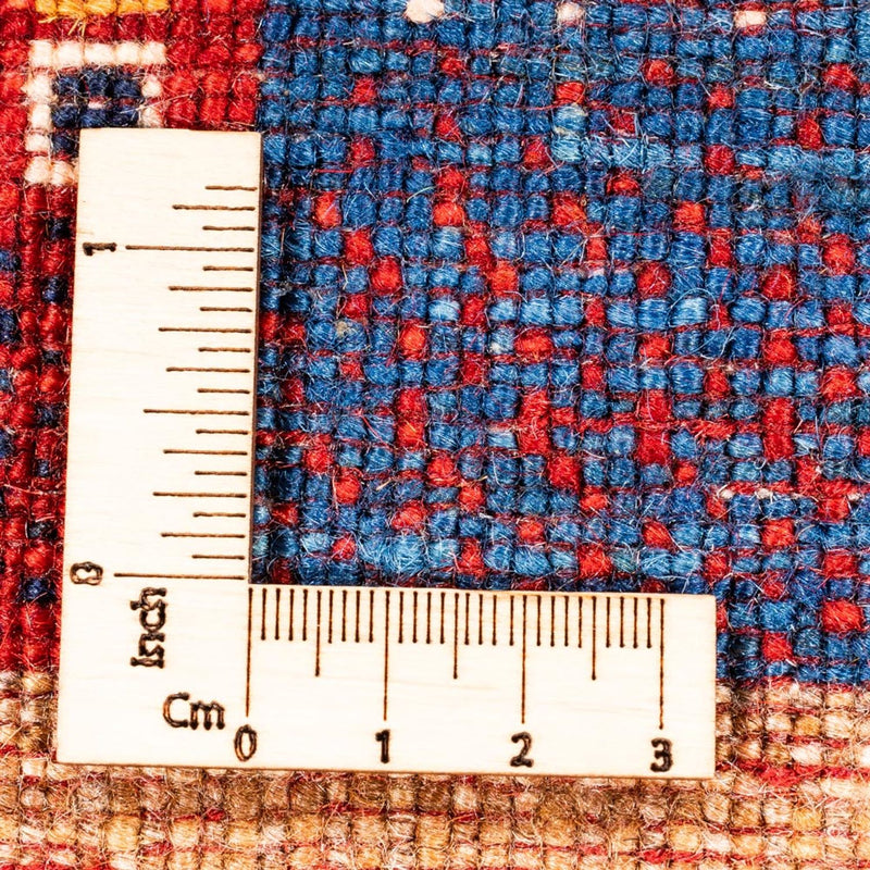 Gabbeh Tæppe - Loribaft Persisk - Royal - 134 x 88 cm - flerfarvet