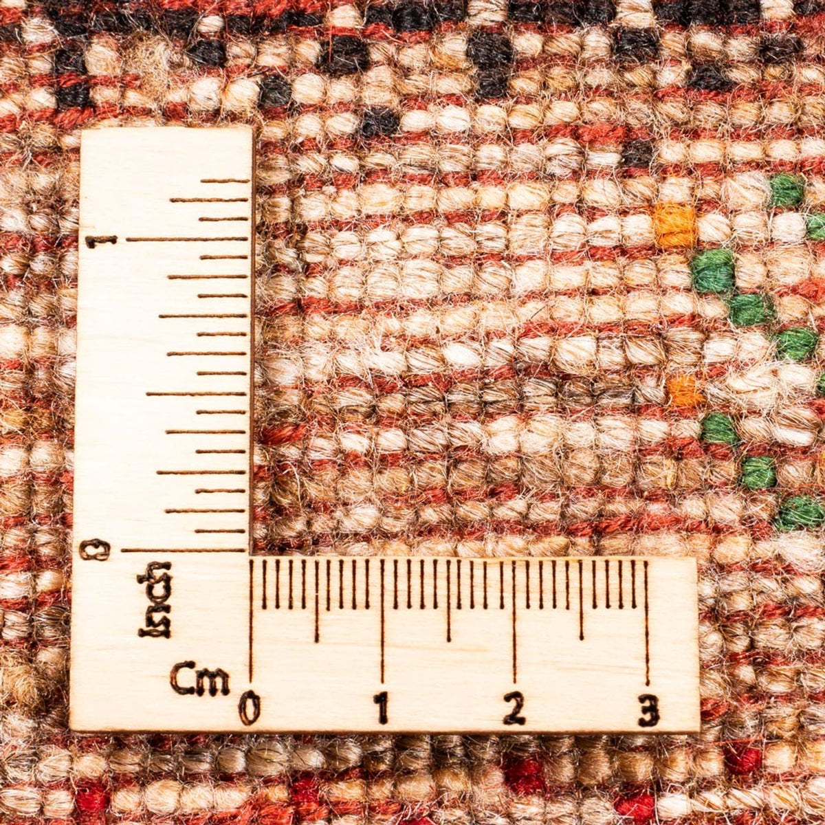 Gabbeh Tæppe - Loribaft Persisk - Royal - 125 x 87 cm - flerfarvet