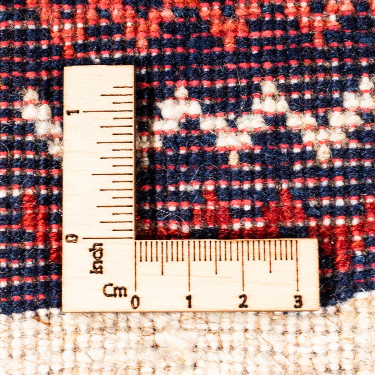 Gabbeh Tæppe - Loribaft Persisk - Royal - 114 x 85 cm - flerfarvet